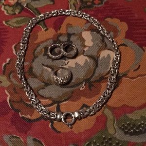 Byzantine Necklace, earrings, ring (8)